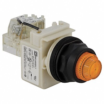SCHNEIDER ELECTRIC 9001SKT35LYA31 H4513 Pilot Light Amber 30mm LED