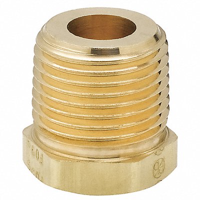 PARKER L209P62 Hex Bushing Brass 3/8 x 1/8 in NPT