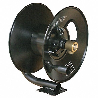 REELCRAFT CT6100HN Hand Crank Hose Reel 100 ft 3/8 ID Blck