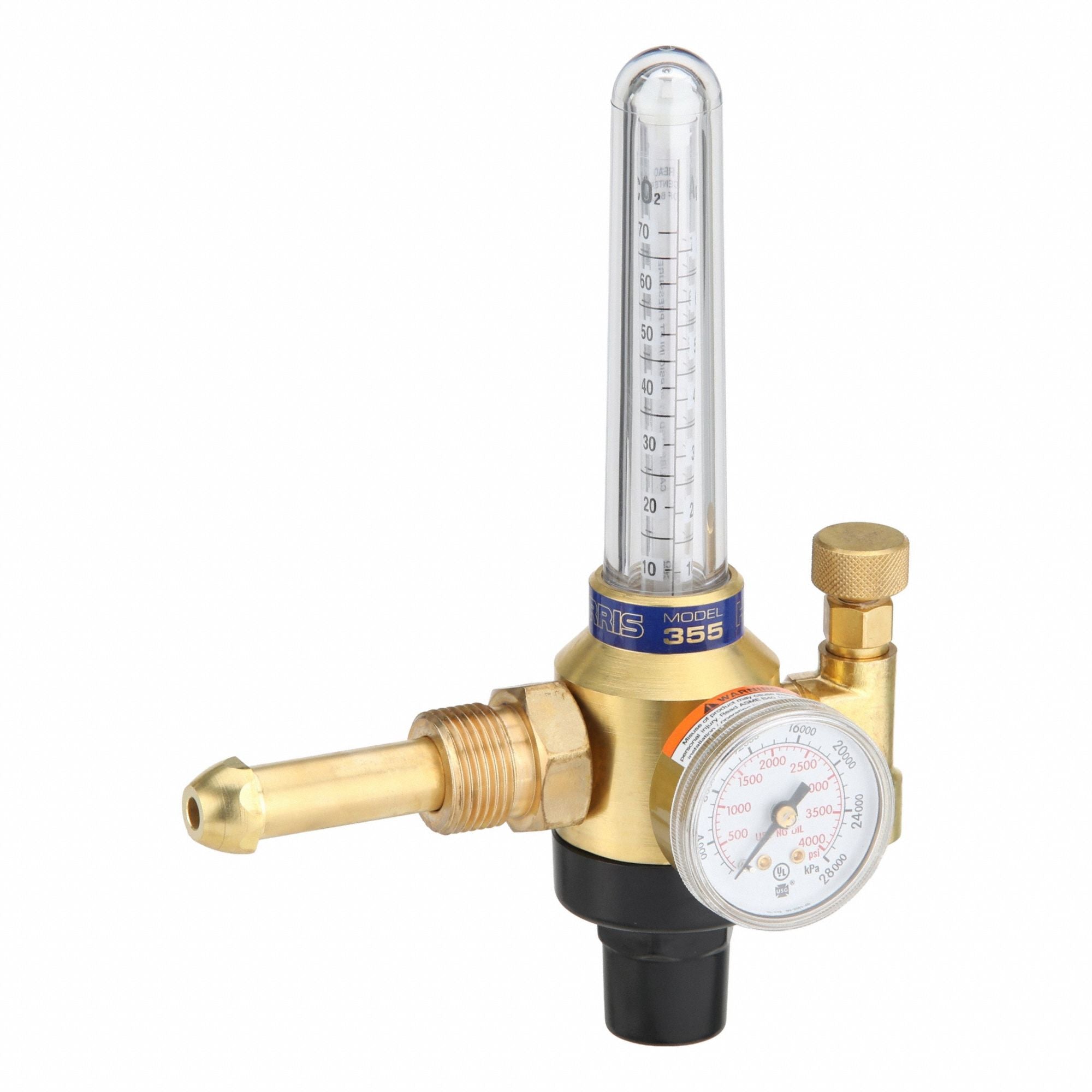 HARRIS 355AR580 HARRIS 1 Stage Flowmeter Regulator