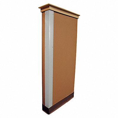 GRAINGER 5KZK7 G3648 Corner Guard Silver 1x48in Hardware FR