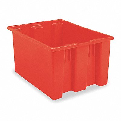 AKRO-MILS 35225RED F8962 Stack and Nest Ctr Red Solid Polymer