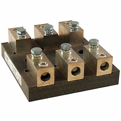 MERSEN 61033T Fuse Block 61 to 100A T 3 Pole