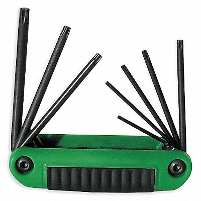 EKLIND 25581 Torx Key Set Folding Shape 2 1/2 to 4 in