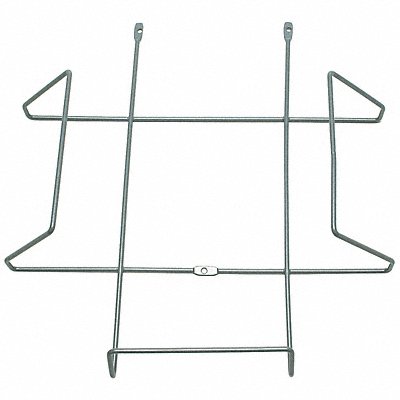 GRAINGER 5LTR4 Hard Hat Rack Wall Holds 1
