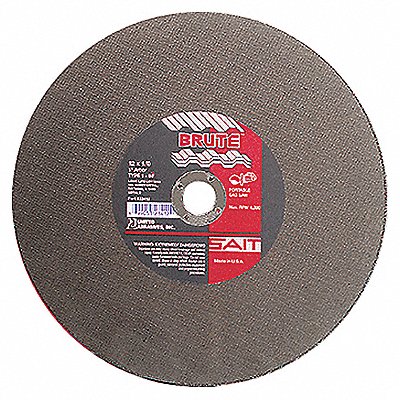 UNITED ABRASIVES-SAIT 23452 Abrasive Cut Off Wheel 1 Connect. Brute