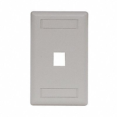 HUBBELL PREMISE WIRING IFP11OW Wall Plate 1 Port