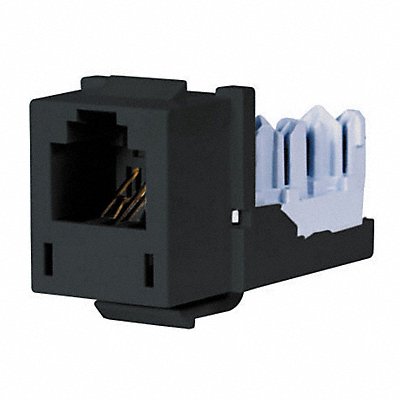 HUBBELL PREMISE WIRING HXJUBK Jack Black Voice RJ25