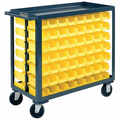DURHAM MFG RSC1836BLP11222095 Bin Cart 18x36x35 in 1200 lb Cap.