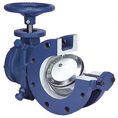 VAL-MATIC 20041A08AK Butterfly Valve Flanged 4 Actuated CI