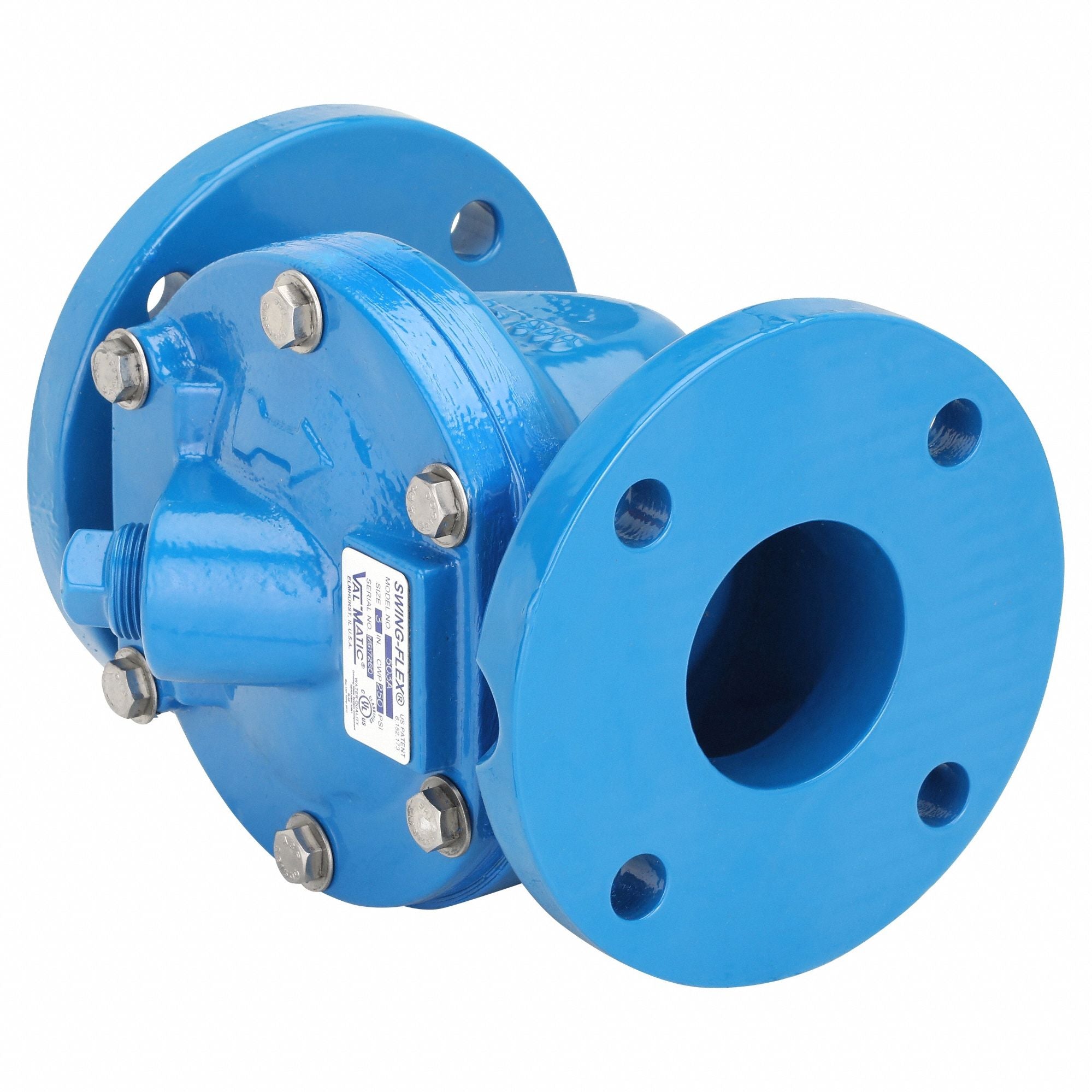 VAL-MATIC 503A Swing Flex Check Valve 9.5 in Overall L