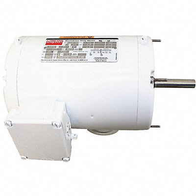 DAYTON 5M061 Washdown Motor 1/2 HP 1700 56YZ 115/230V