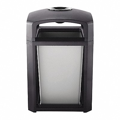 RUBBERMAID COMMERCIAL PRODUCTS FG397001SBLE Ash/Garbage Can 35 gal Sable Plastic