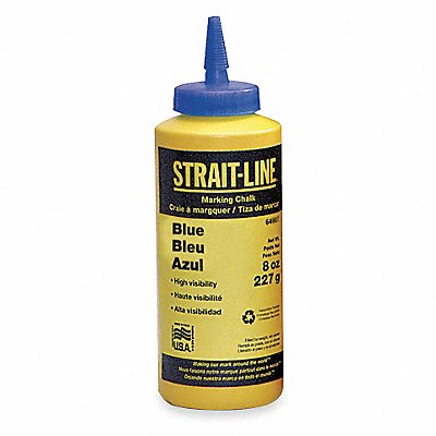 IRWIN 64901 Marking Chalk Refill Temporary Blue 8 Oz
