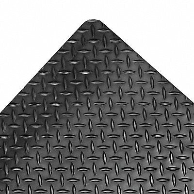 NOTRAX 975S0312BL Antifatigue Runner Black 3ft. x 12ft.