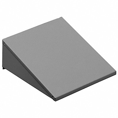TENNSCO KST1215MG Locker Sloping Top 12 Wx15 D Grey