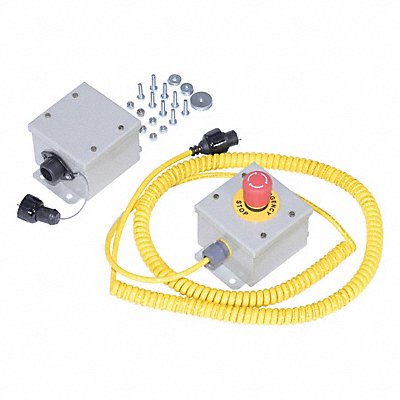 GRAINGER WPSB Emergency Stop Kit Blue Powder Coat