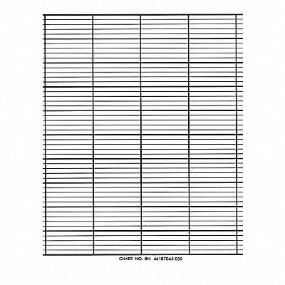 HONEYWELL BN46187045050 Fanfold Paper Strip Chart 1 pkg