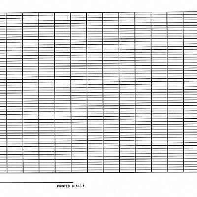 GRAPHIC CONTROLS CLHGD201089 Roll Paper Strip Chart 1 pkg