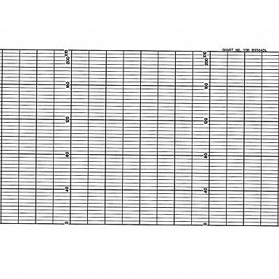 GRAPHIC CONTROLS YOKB956ADL Fanfold Paper Strip Chart 1 pkg