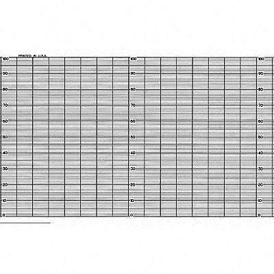 GRAPHIC CONTROLS YOKE9721NA Fanfold Paper Strip Chart 2 pkg