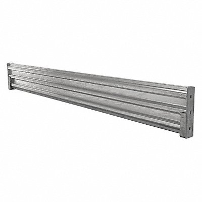 GRAINGER GRF3RDI10HDG Guard Rail 10 ft L 15 in H