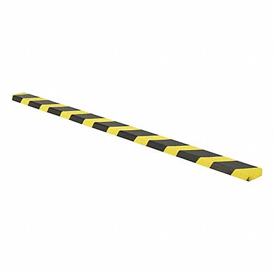 GRAINGER FEGB Corner Guard 40 Hx2-3/8 W Black/Yellow