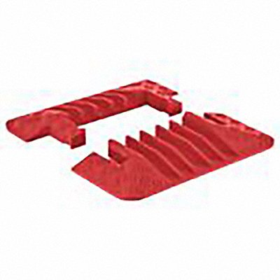 CHECKERS GDEC5X125O Cable Protector EndCap 5Channel 0.7ft PR