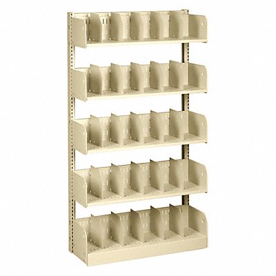 ESTEY WBDF61100 Divider Shelf Single 5 Shelves 10 In