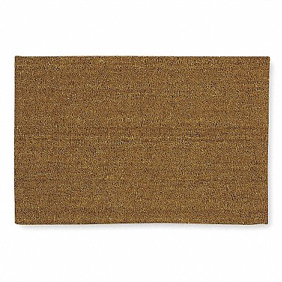 ABILITY ONE 7220010000000 Carpeted Entrance Mat Tan 18-3/4 x2ft 6