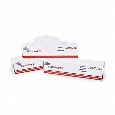 ABILITY ONE 7920010000000 Dry Wipe 15 x 16-3/4 White PK15
