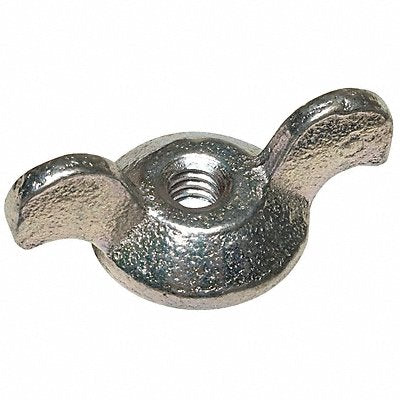 GRAINGER 0DE724D87 Wing Nut Znc 1 1/2x0.5625 5/16 -18 PK10