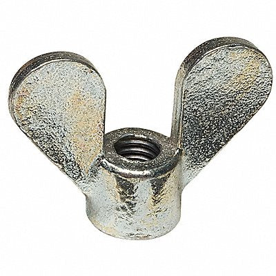 GRAINGER 0EF788C87 Wing Nut Znc Stl 1 7/8x1.375in 3/8 -16 10PK