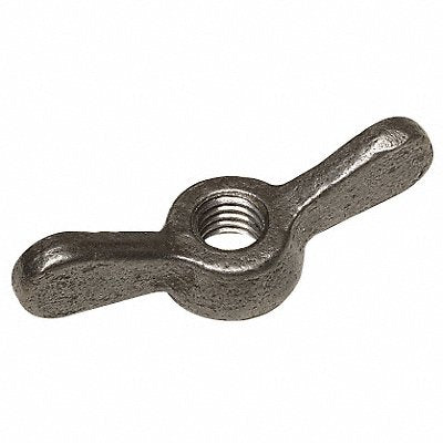 GRAINGER 0CD816AM7 Wing Nut Pln Irn 3x0.75in 1/4 -20 10PK
