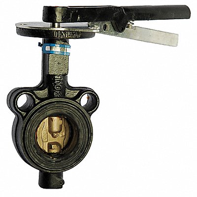 MILWAUKEE VALVE HW234V Butterfly Valve Wafer Style Size 4 In