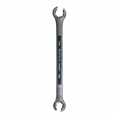 WESTWARD 5MR54 Flare Nut Wrench Steel Offset 6 Point Flare Nut