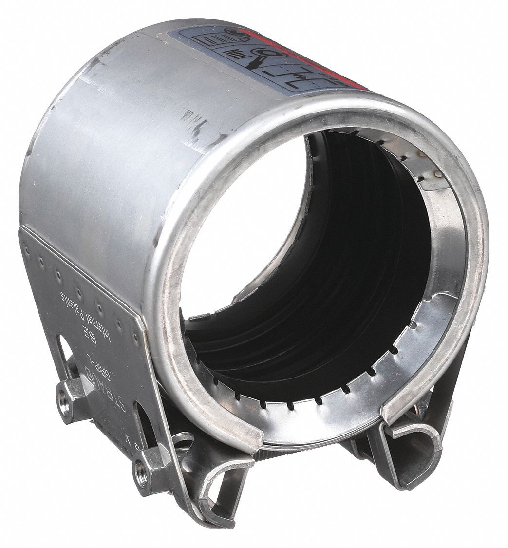 STRAUB STR20500 Grip L Pipe Coupling 316SS 2 1/2 Pipe
