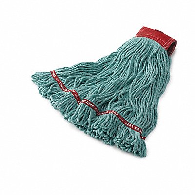 RUBBERMAID COMMERCIAL PRODUCTS FGC15306GR00 Wet Mop Green Cotton/Synthetic