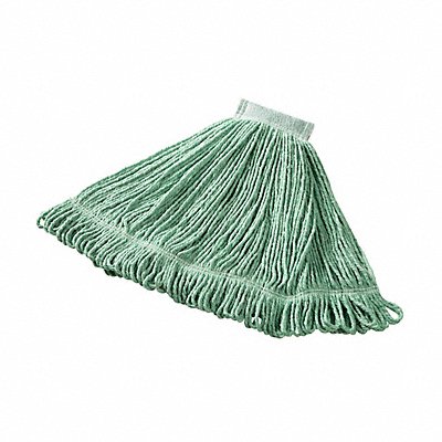 RUBBERMAID COMMERCIAL PRODUCTS FGD25306GR00 Wet Mop Green Cotton/Synthetic