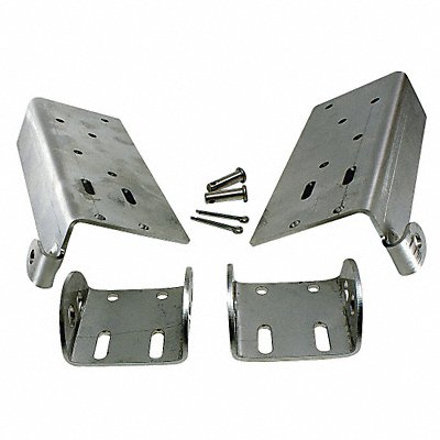 AMERICAN GARAGE DOOR SUPPLY HB2U Bottom Lift and Roller Bracket PK2