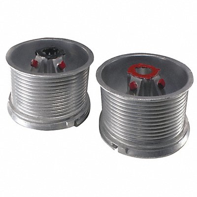 AMERICAN GARAGE DOOR SUPPLY 525018S Commercial Drum 5 1/4 In Keyed PK2
