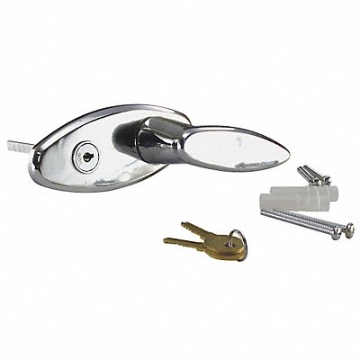 AMERICAN GARAGE DOOR SUPPLY LHL55 L-Handle With Lock Blind Mount