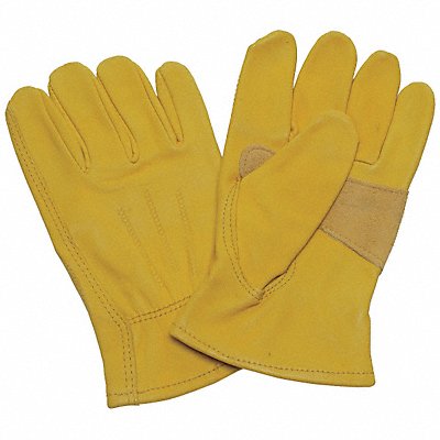 CONDOR 5NGN9 D6139 Leather Gloves Yellow L PR