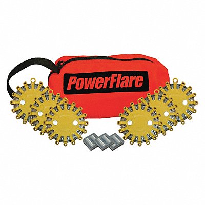 POWERFLARE SP6ORAY LED Safety Flare LED Color Red/Amber