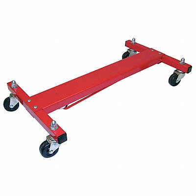 W F HARRIS LIGHTING CTWL Light Cart Red Steel