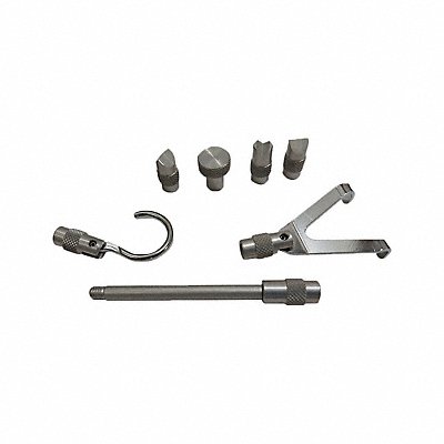 SHIMPO FGM6ADPAL Standard Adaptor Set Alum M6 Thread PK6