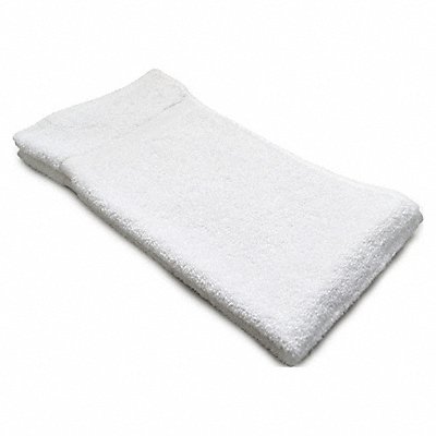R R TEXTILE X02320 Hand Towel 16x30 In White PK12