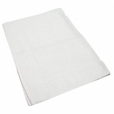 R R TEXTILE X04300 Bath Mat 20x30 in White PK12