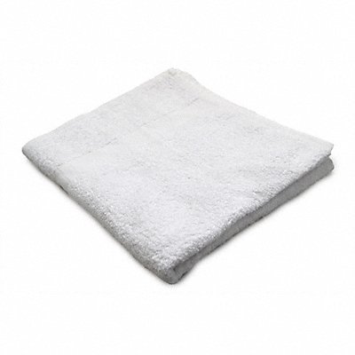 R R TEXTILE X01100 Bath Towel 20x44 in White PK12