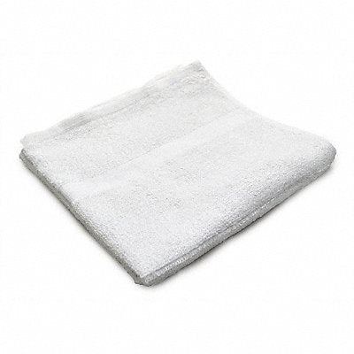 R R TEXTILE 62420 Bath Towel 24x50 in White PK12
